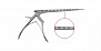 Кусачки ламинэктомические Kerrison, вверх 40 град., с выталкивателем, Clean wave, деликатный, 4 мм, ширина раскрытия 10 мм, длина 23 см