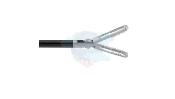 Щипцы Gripper №1 захватывающие, окончатые, с грубой насечкой, 2 подвижные бранши, 5 мм, 330 мм, с кремальерой